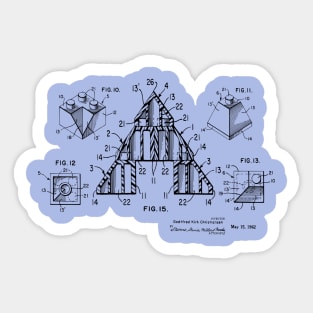 Lego Building Blocks Patent 1962 Sticker